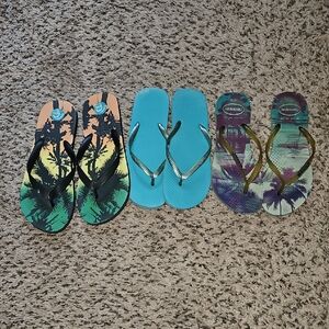Colorful Flip Flop Set